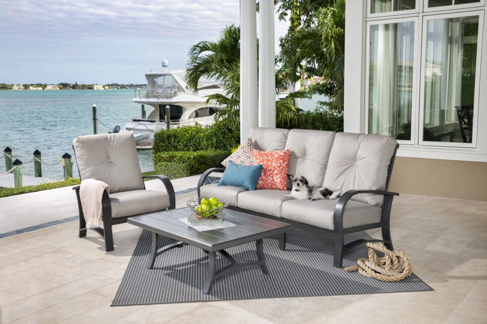 HIGH RES Ozzy 3 Piece Grey Ibeza Sofa Club CT