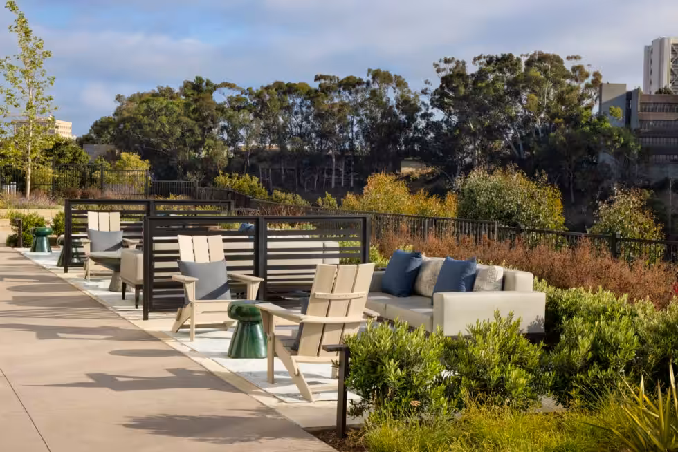 Camden Hillcrest Pathway Sitting Area by Rob-Harris